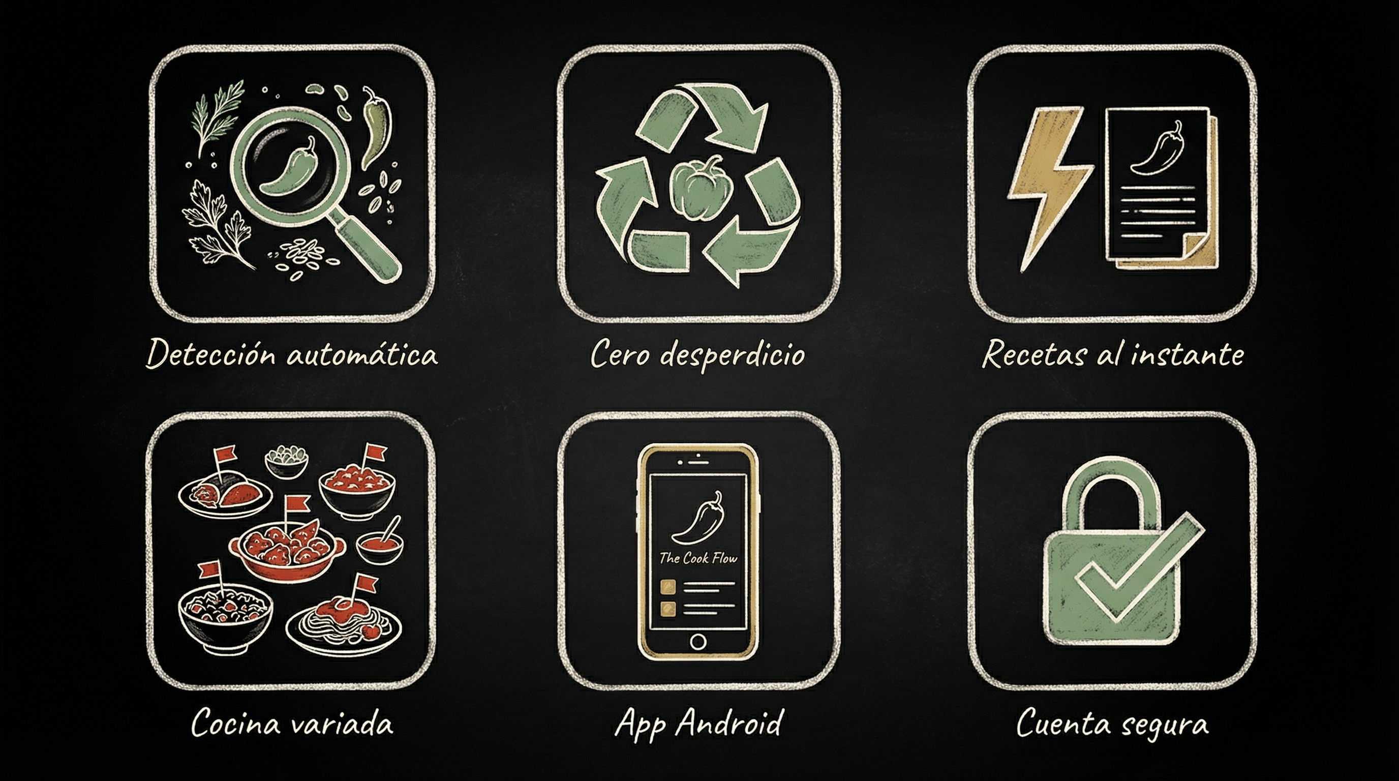 Funciones de TheCookFlow